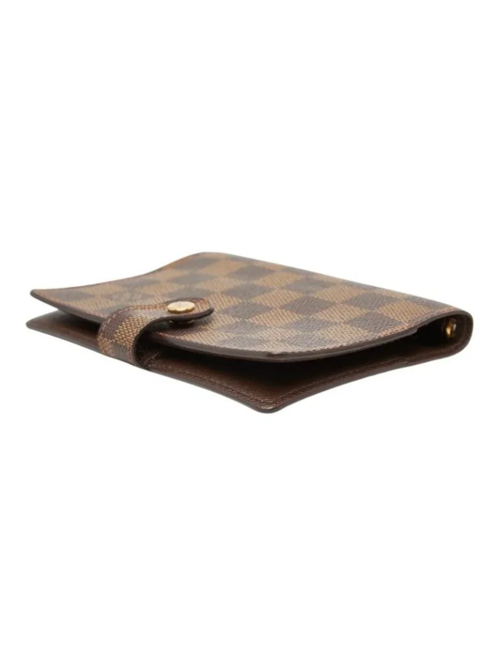 Louis Vuitton Damier Agenda PM Notebook Cover Brown Leather